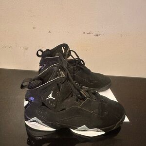 Nike Air Jordan True Flight Black Grey Sneakers Men's Size 6.5 Shoes 342964-010